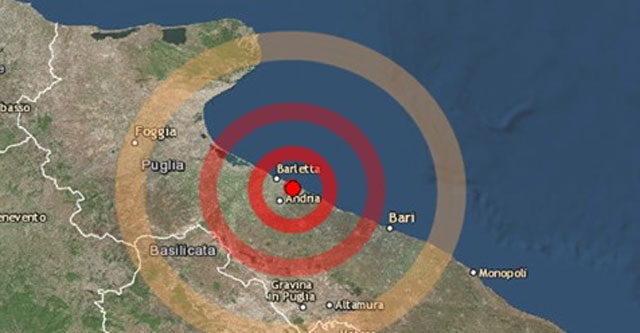 terremoto puglia