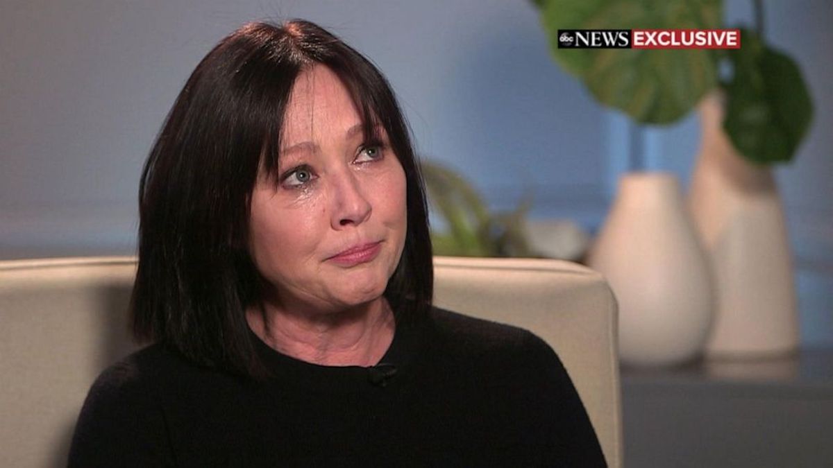 Shannen Doherty lacrime