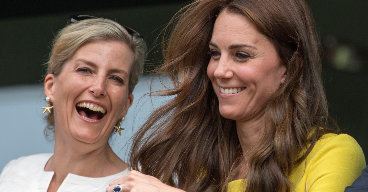 Kate Middleton è grata a Sophie di Wessex per la sua vicinanza