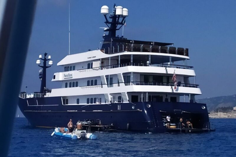 nuovo yacht di briatore