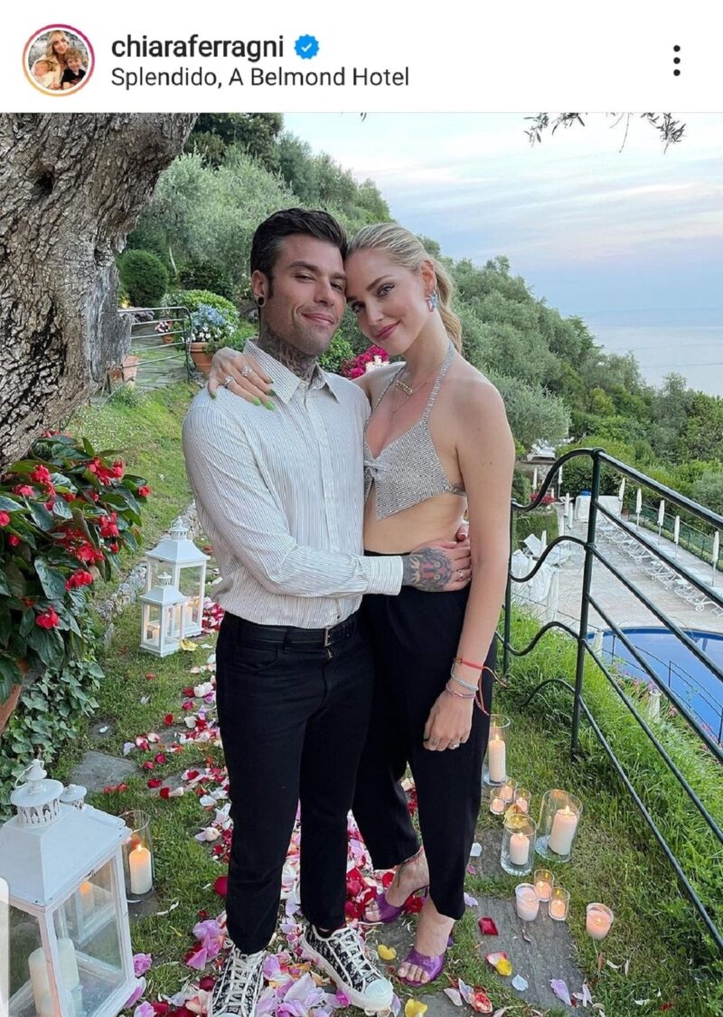 Fedez, La Gaffe Romantica Nei Confronti Di Chiara Ferragni