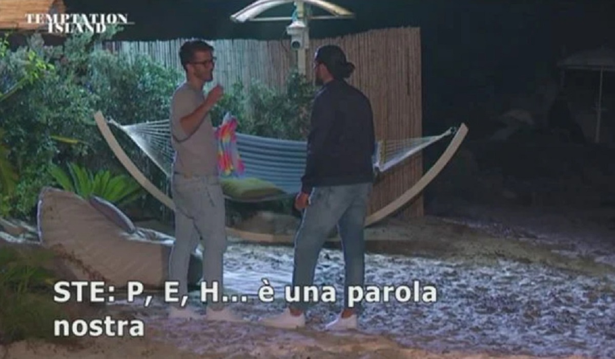 Temptation Island: cosa significa la parola "Peh" scritto da Ste