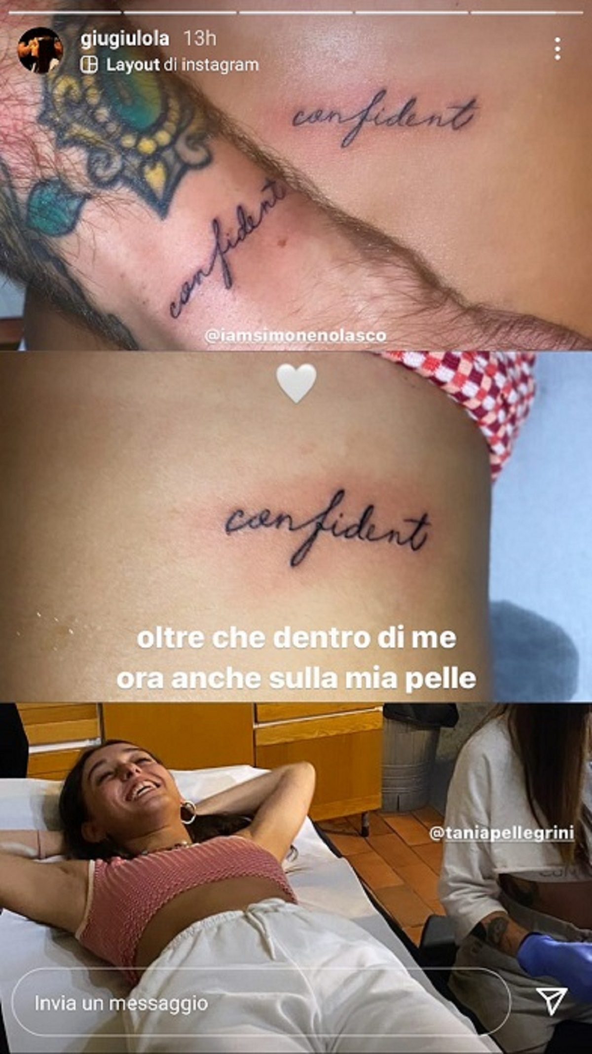 tatuaggio confident