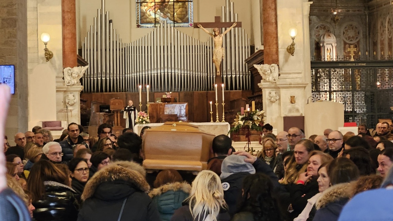 Funerale Vincenza Angrisano