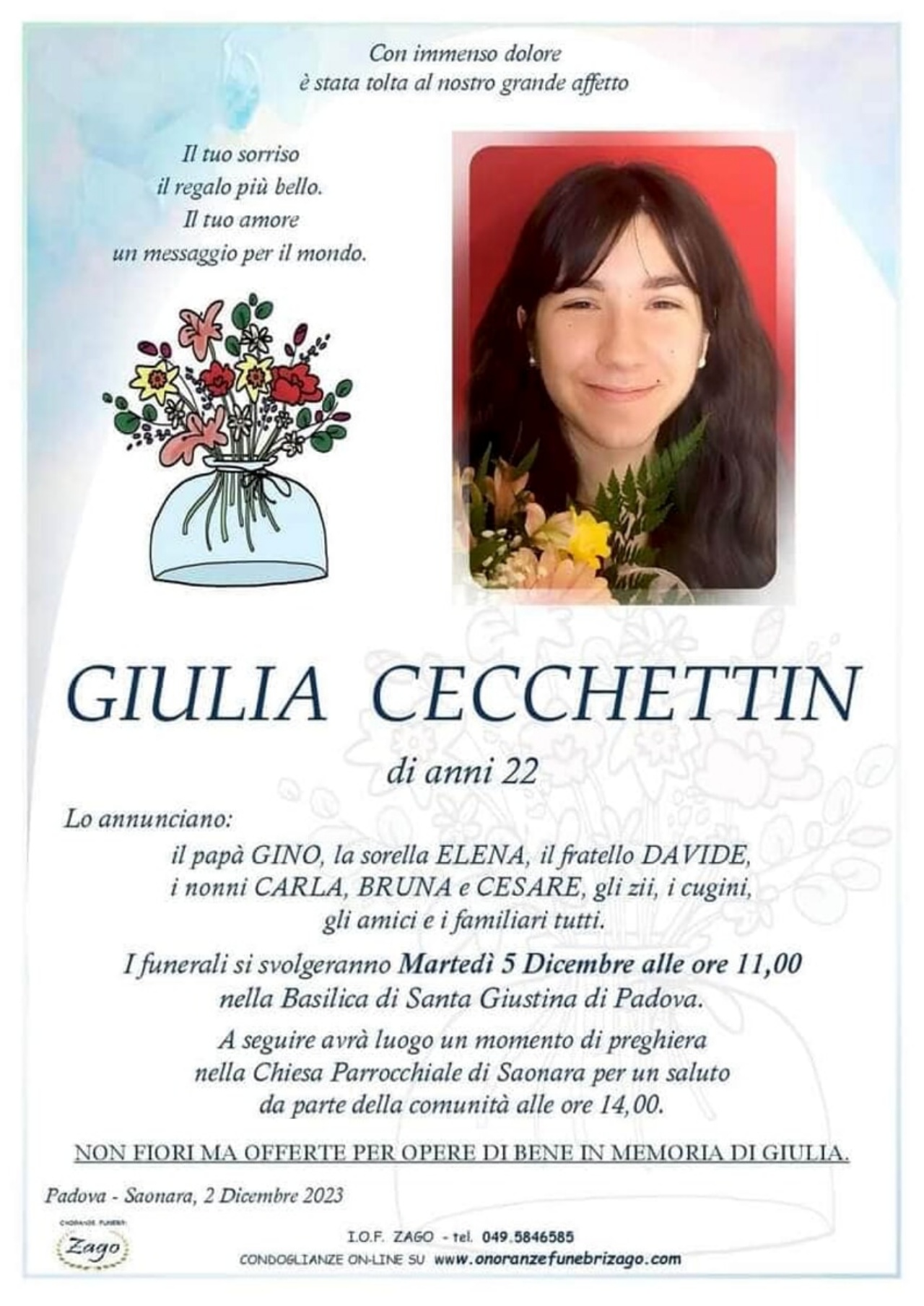 epigrafe giulia