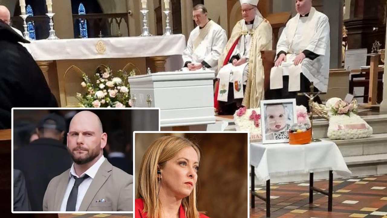 Giorgia Meloni funerale Indi Gregory 