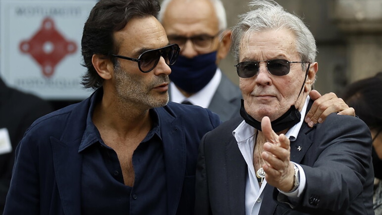 Alain Delon, il figlio Anthony