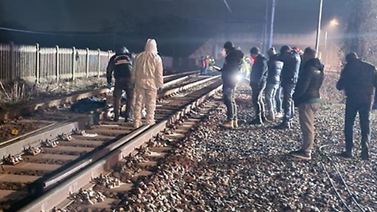 train accident in Verolengo