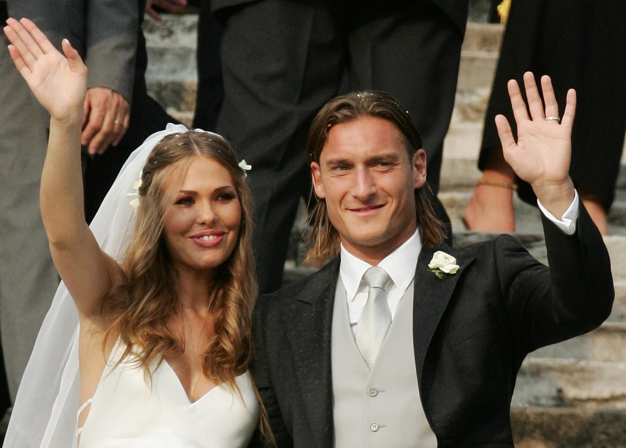 Totti and Ilary: wedding