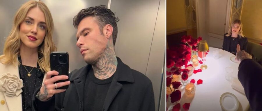 fedez e ferragni a san valentino