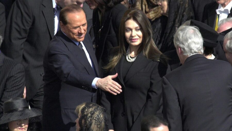 Veronica Lario and Silvio Berlusconi