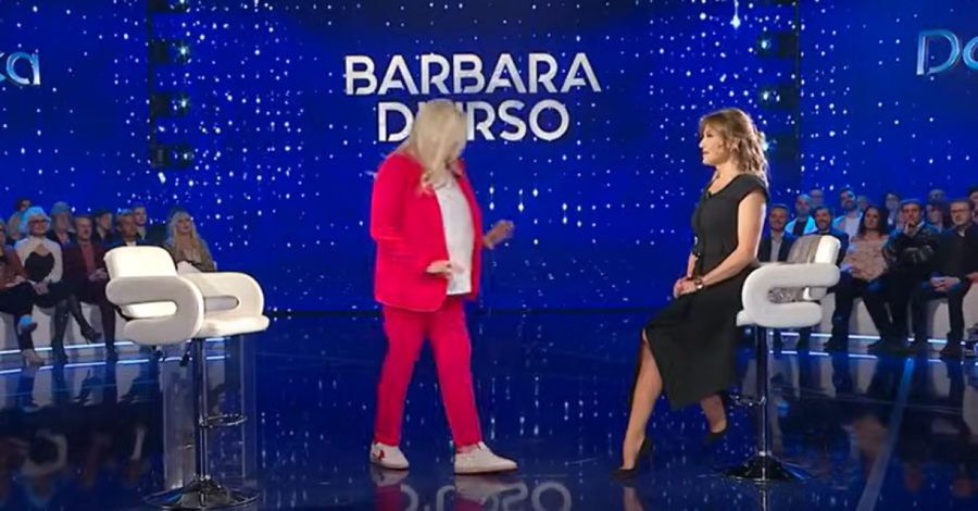 Barbara D'Urso parla di Mediaset