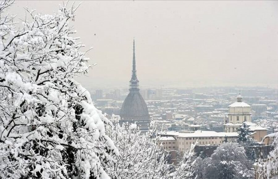 nevicate in Piemonte