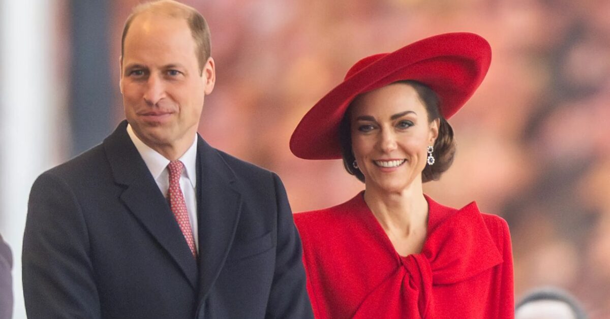 William and Kate are 