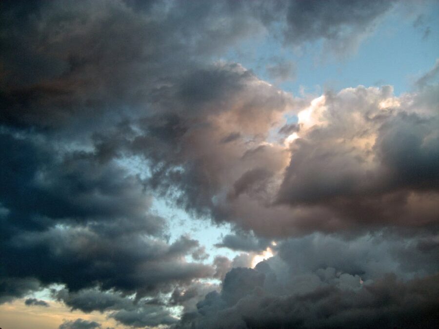 end of bad weather in Italy