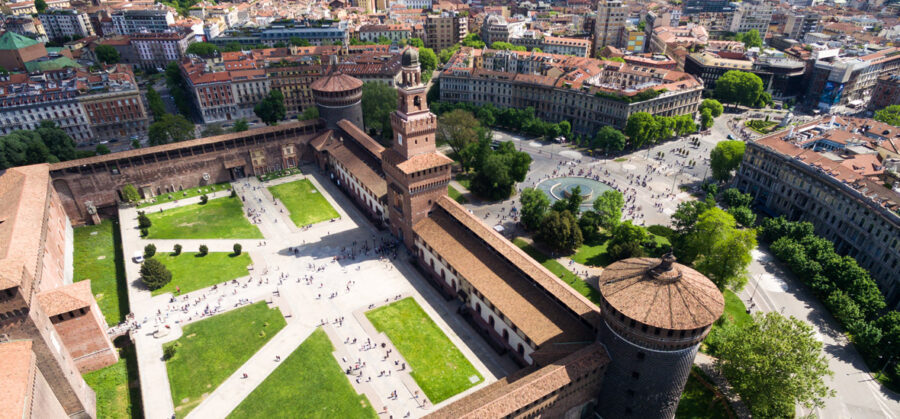 piazza Castello, Milano