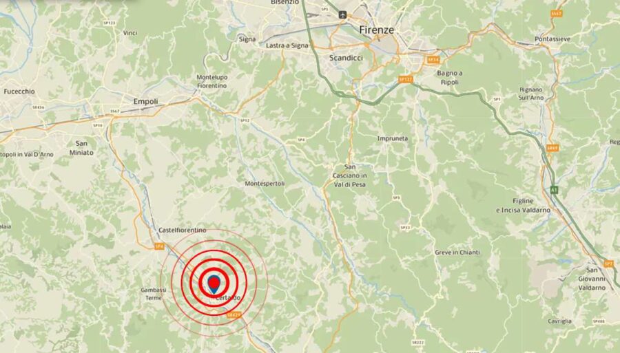 Earthquake in Northern Italy