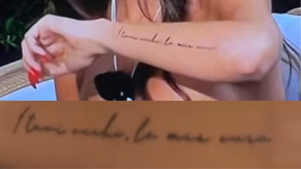 Il tatuaggio di Greta e Mirko Brunetti