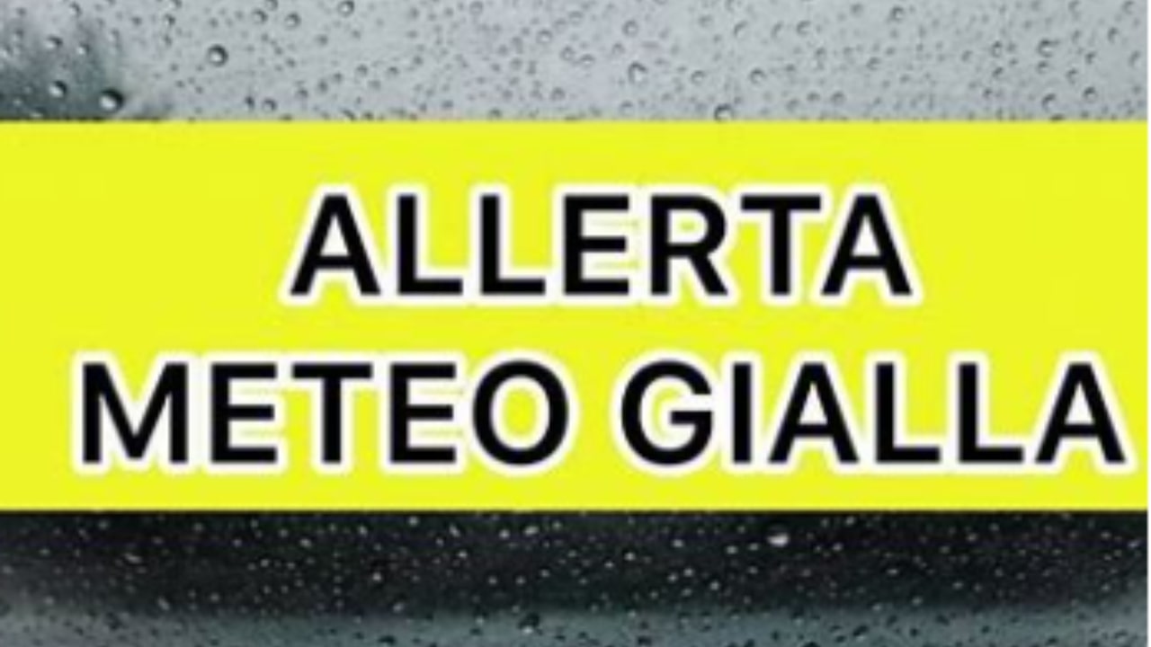 Scattata l'allerta meteo gialla per alcune regioni italiane