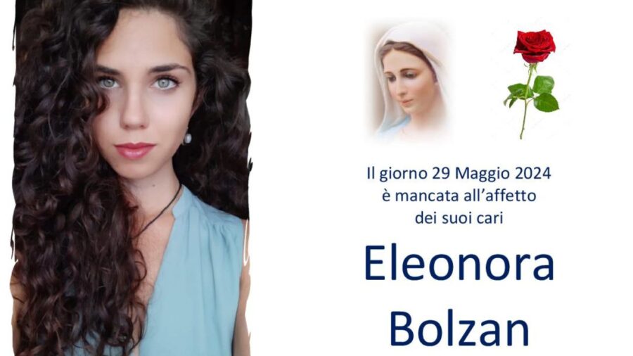 Eleonora Bolzan, at the age of 27, loses the battle against leukemia