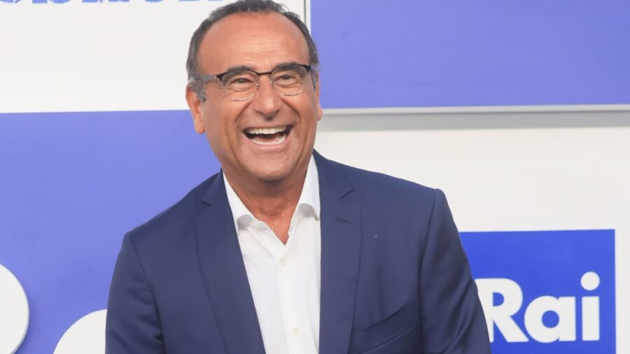 Carlo Conti a Sanremo 2025