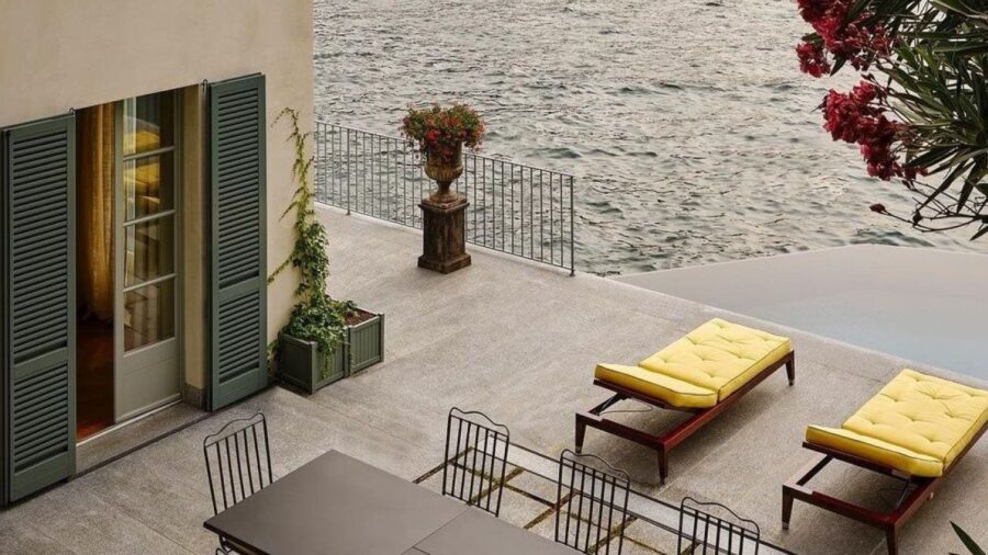 villa on Lake Como by Chiara Ferragni and Fedez