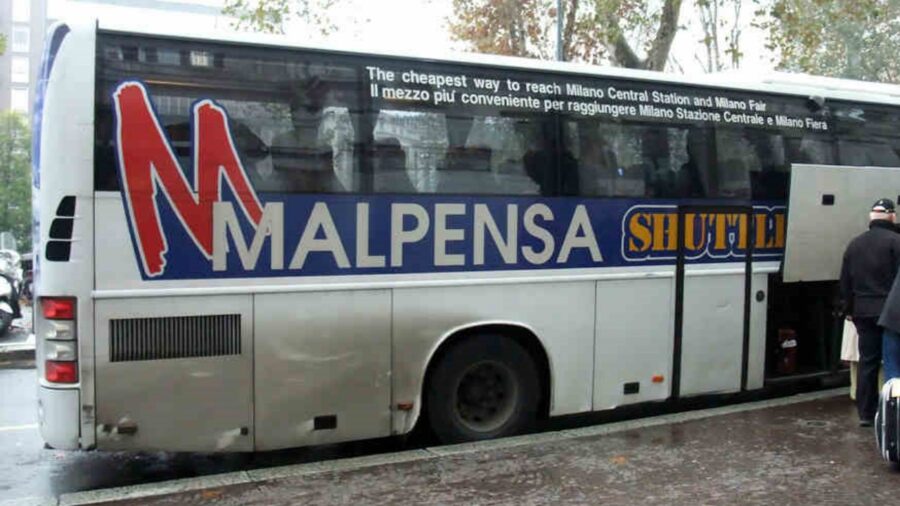 Uomo di 50 anni investito da un bus per Malpensa