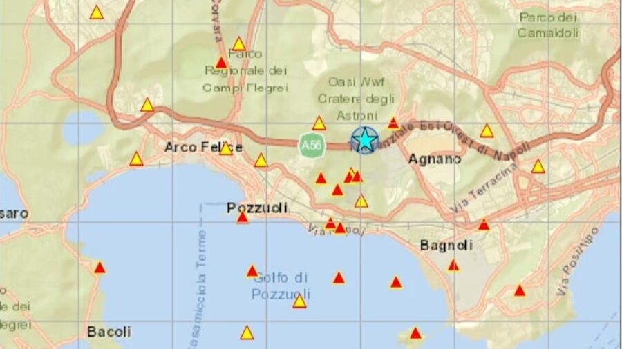 Terremoto Campi Flegrei