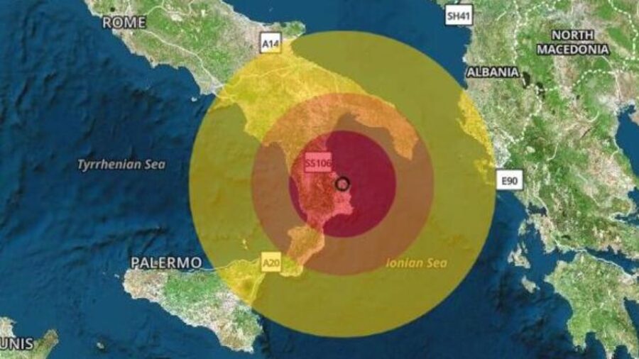 Diverse scosse di terremoto nel Sud Italia