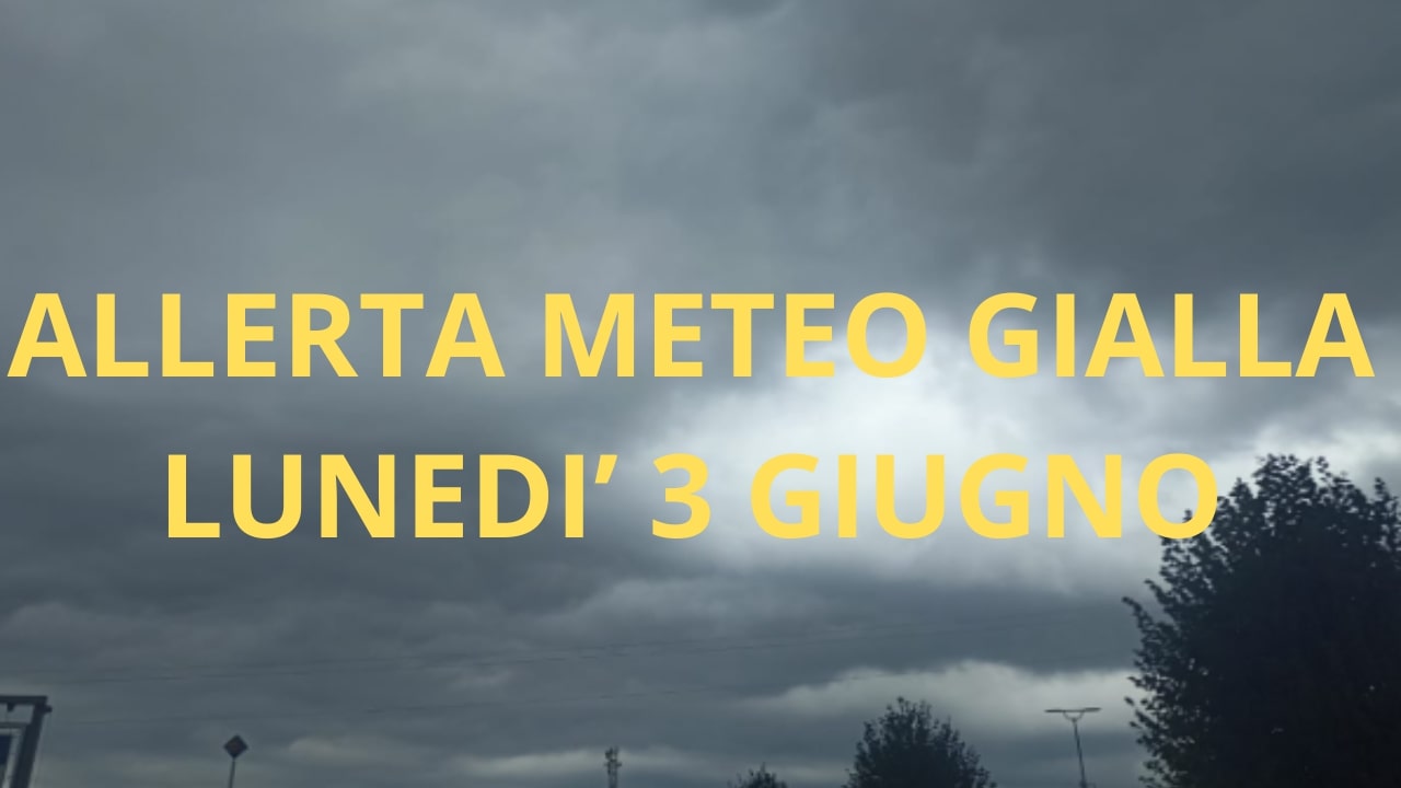 Allerta meteo gialla per 8 regioni italiane