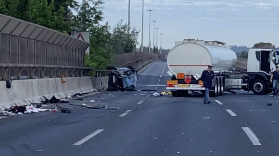 incidente sul raccordo anulare