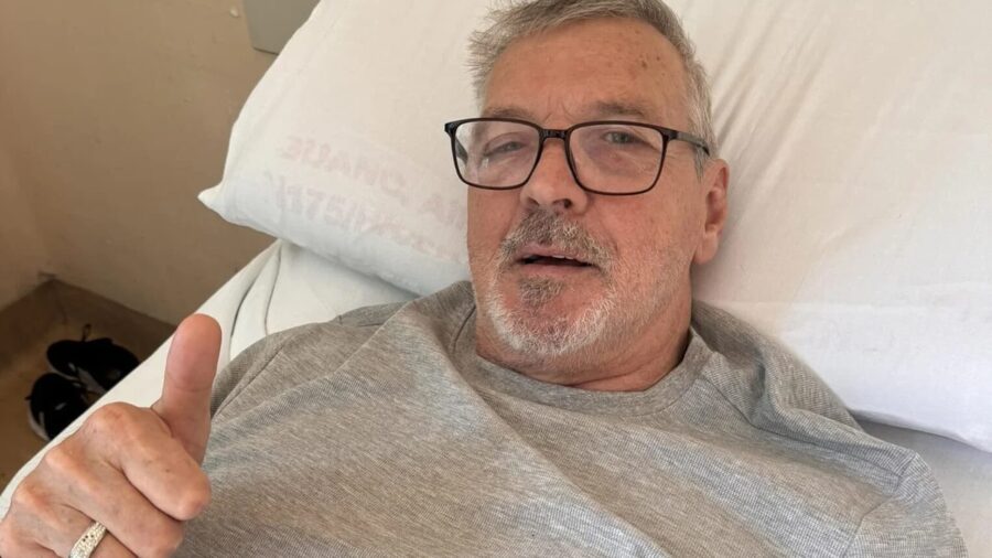 Stefano Tacconi in hospital