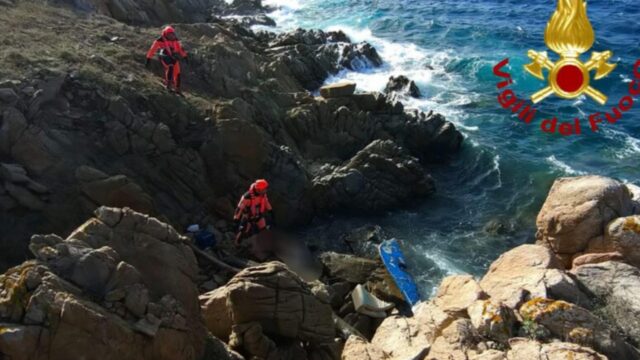 La Maddalena, con il gommone contro gli scogli, muore giovane ufficiale: illesa la ragazza che era con lui