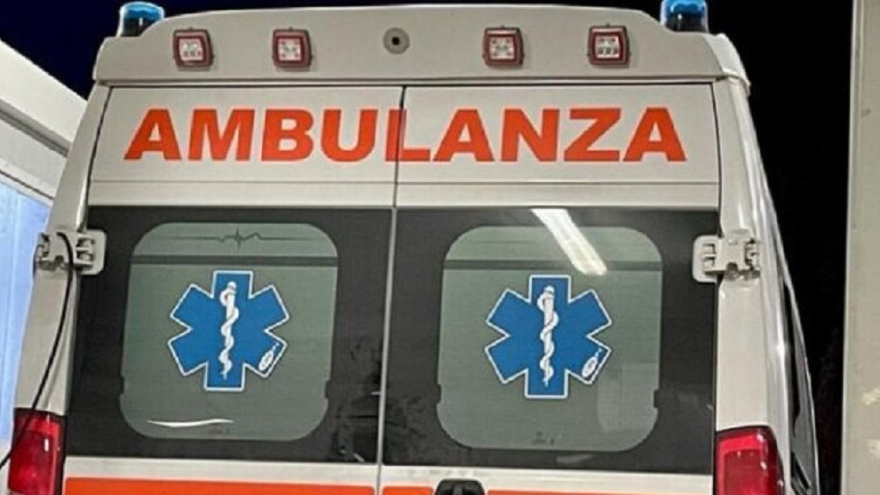 l'intervento dell'ambulanza