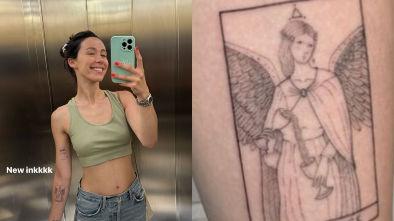 Aurora Ramazzotti's tattoo