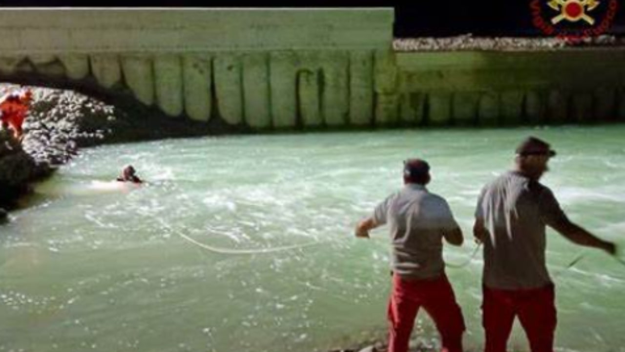 Danilo drowns in the Enza river