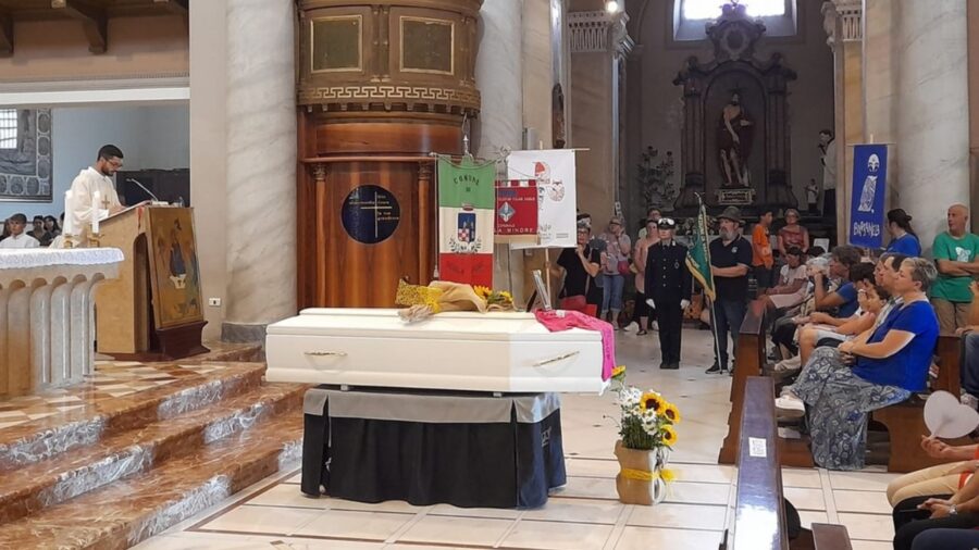 Funerale Elena Giudici