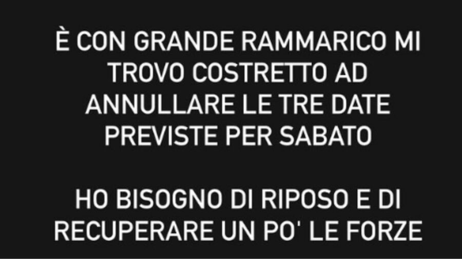 La storia Instagram di Fedez