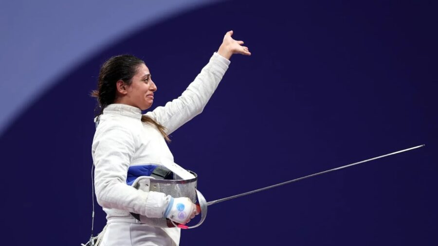 Nada Hafez incinta di 7 mesi alle Olimpiadi