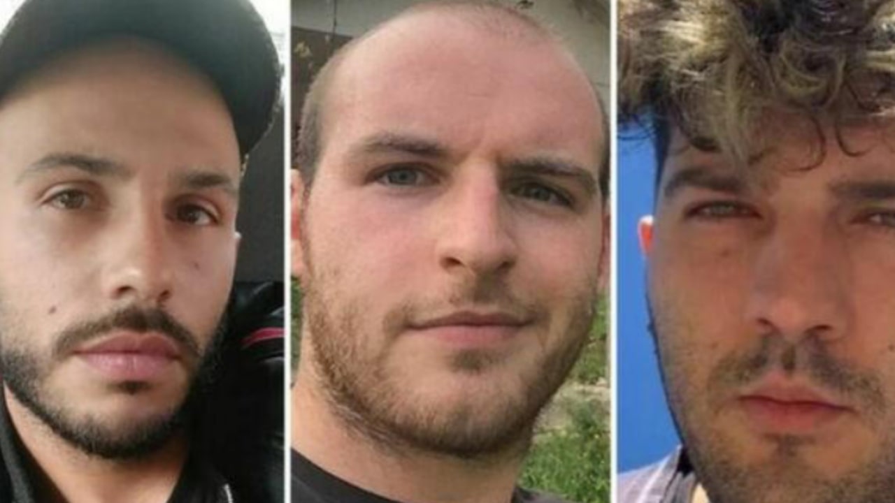 The boys who died in Oristano