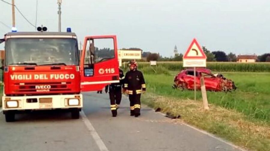 Ragazzo di 24 anni morto nell'incidente di Casorezzo