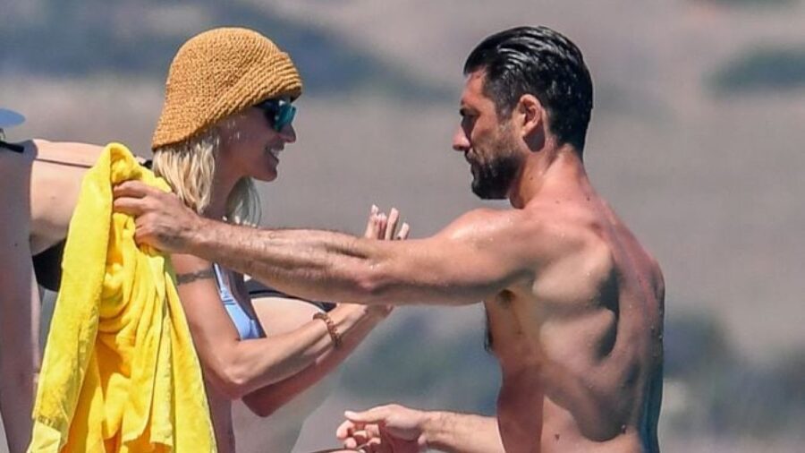 Michelle Hunziker avvistata con lui