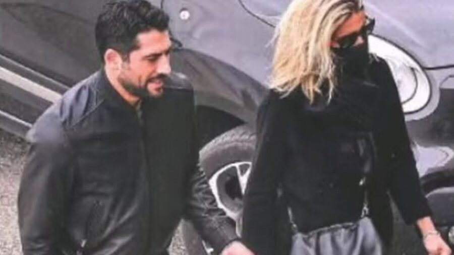 Michelle Hunziker spotted with him