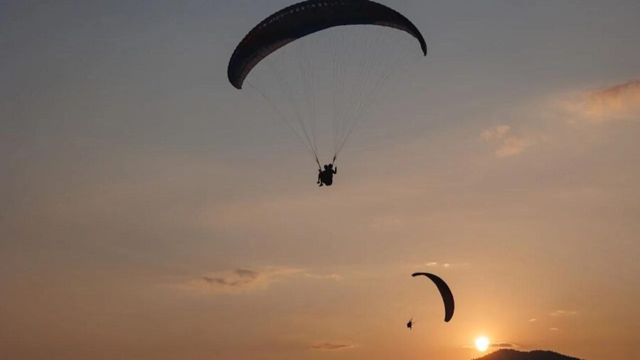 Malcesine: turista svedese perde la vita con il parapendio; immagine dall'archivio