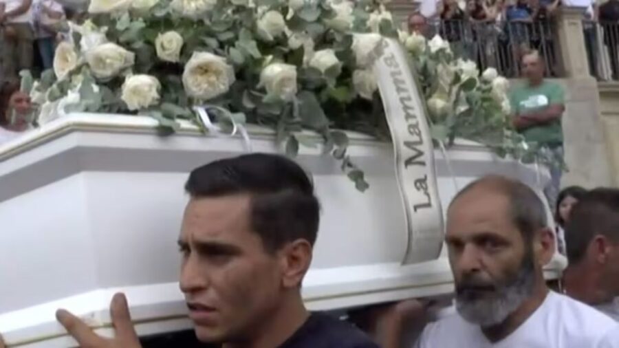 funerali di Vincenzo Lantieri