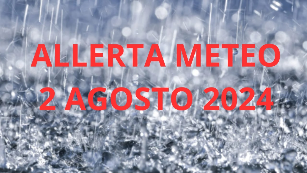 Scatta l'allerta meteo per domani