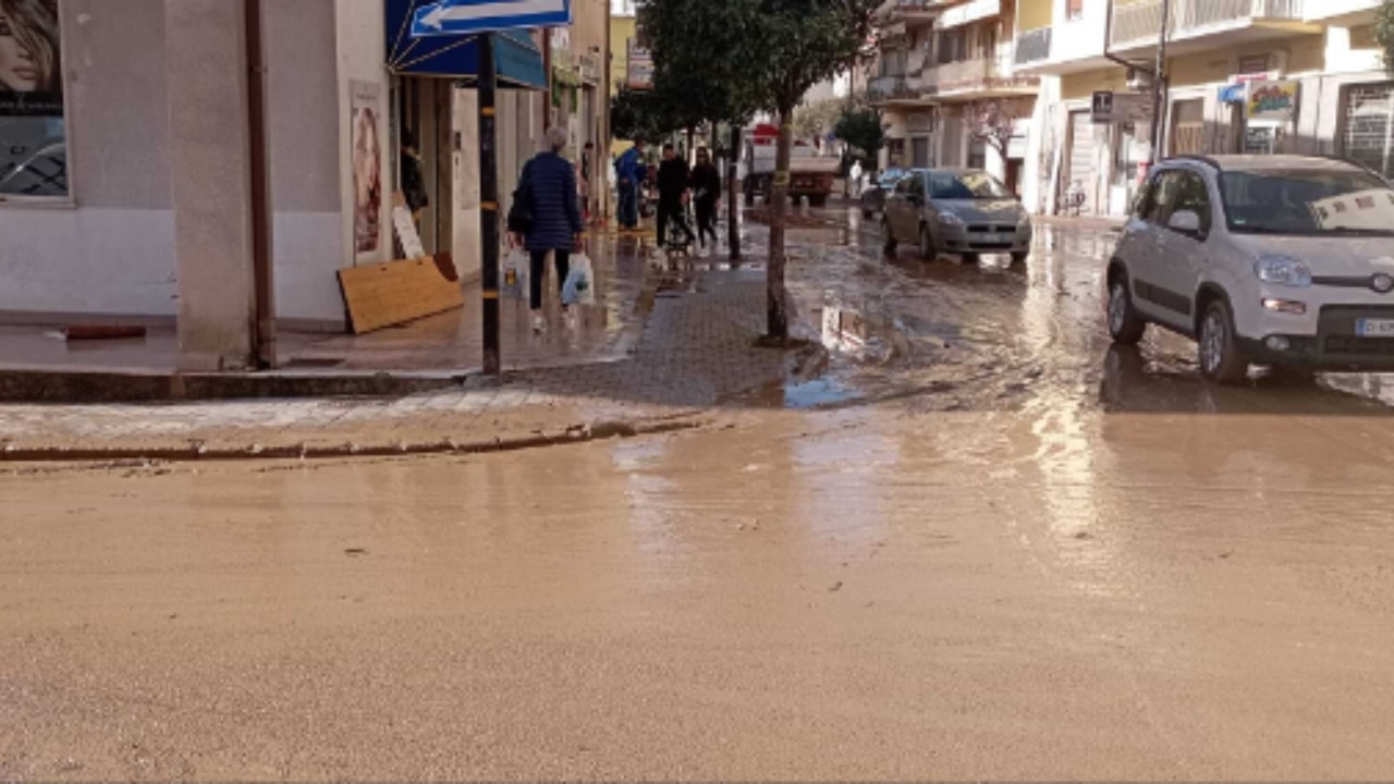 Bad weather in Italy on August 18