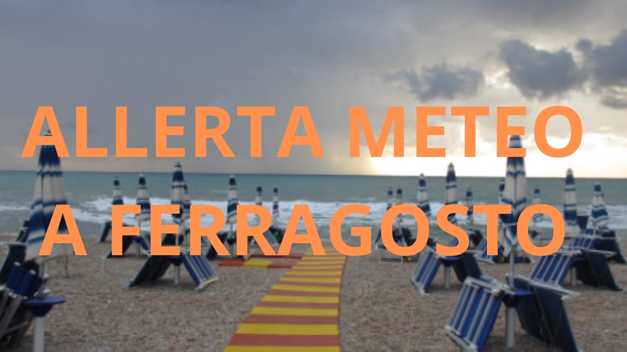 Allerta meteo gialla in Italia