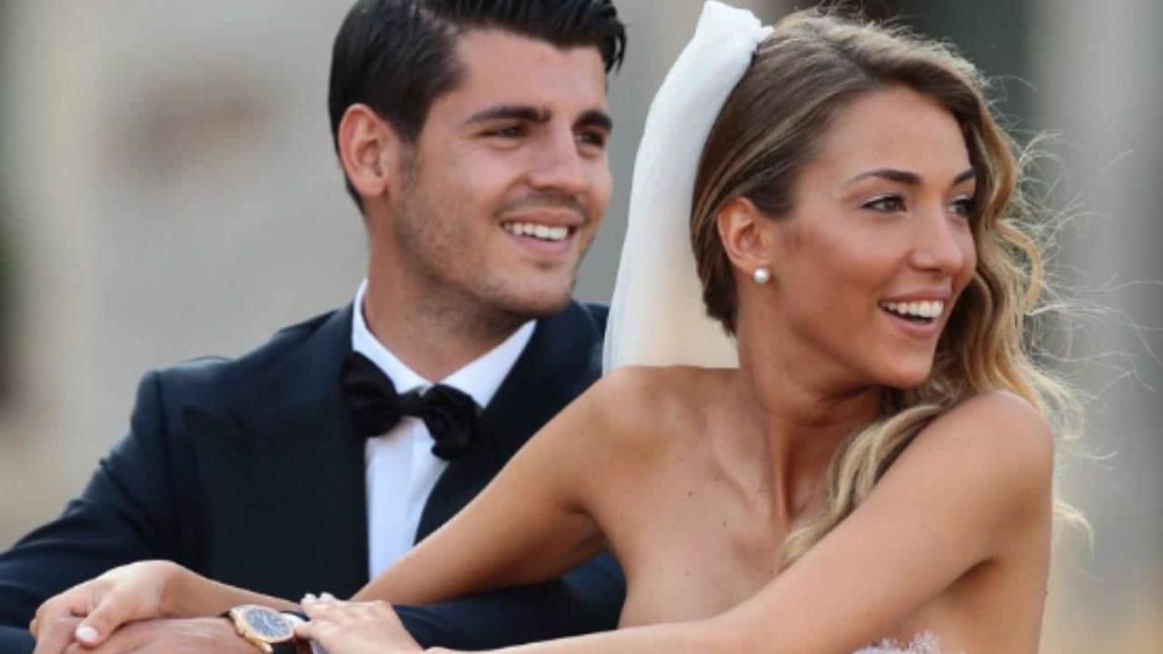 Alvaro Morata e Alice Campello e il post su Instagram