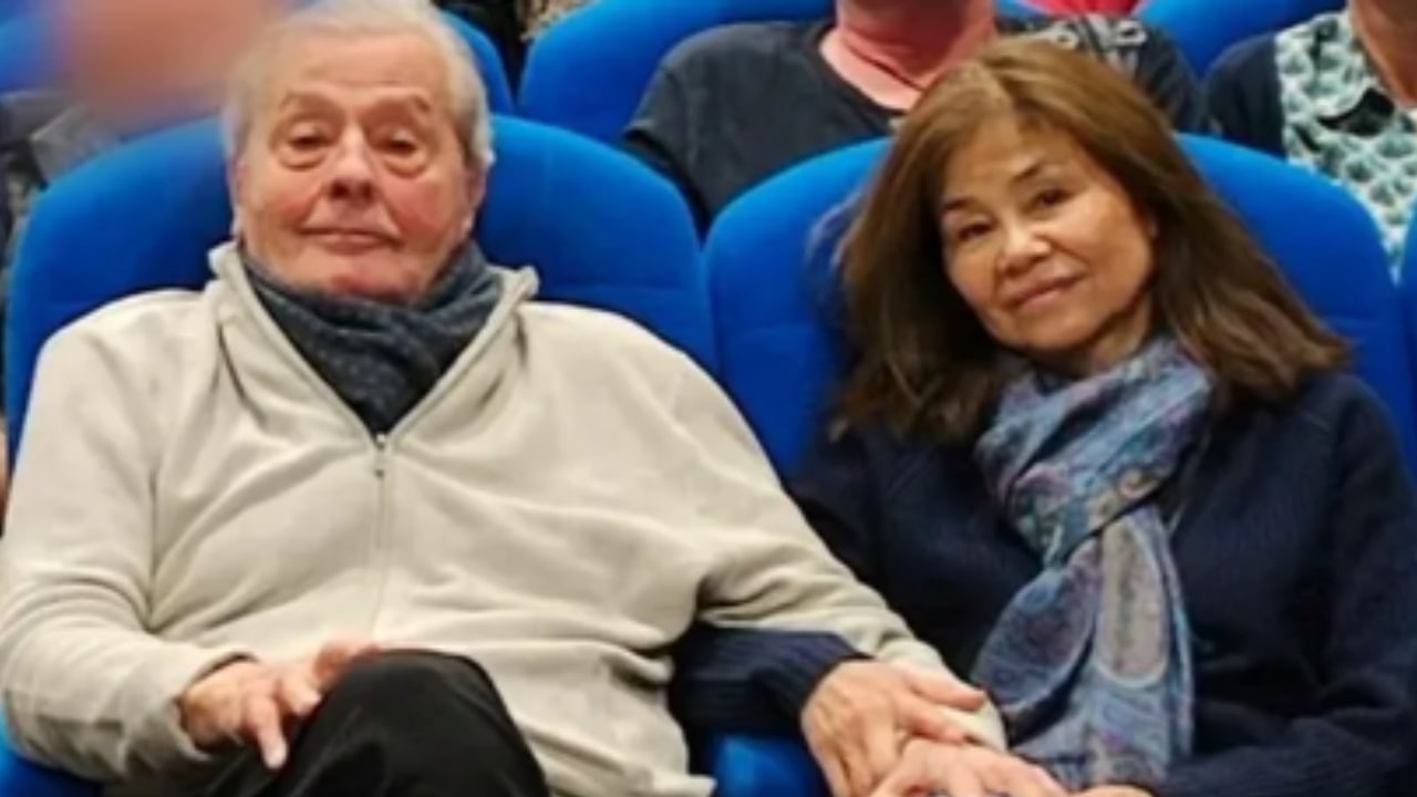 Hiromi Rollin e Alain Delon